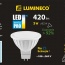 Bec LED Lumineco PRO MR16 5W GU5 3 6500K