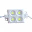 LED PVC module LM5002 4L 12V 1 06W IP65 albastru