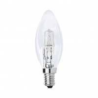 Bec cu halogen HECO C35 28W E14 370Lm