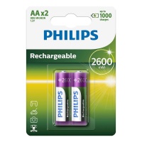 R6 Multilife B2 Baterie Philips rechargeable 2600mAh AA b2 2buc 