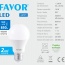 Светодиодная лампа LED FAVOR OPTIM A60 10W E27 4000K
