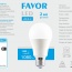 Bec LED Favor A60 12W E27 6500K