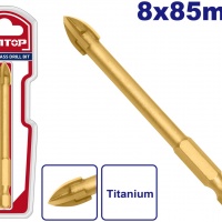 Сверло по плитке и стеклу 8 85 мм EMTOP