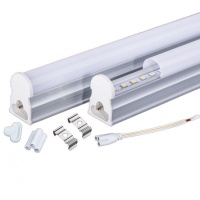 LED Tub T5 Integrat cu intrerupator 0 6m 12W 6000K Lumina