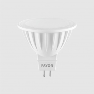 Светодиодная лампа LED FAVOR MR16 3W GU5 3 6500K