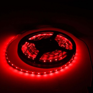 Светодиодная лента LED SMD3528 banda LED 12V 4 8W 0 4A IP65 A rosu