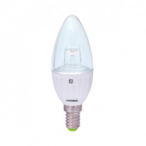 Светодиодная лампа LED NEXT C37 Clear 5W 380 lm E14 2600K